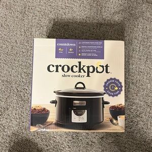 Brand new Crockpot. Never opened.